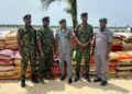 Navy Hands Over Seized 250 Bags Of Rice To Customs In Badagry
