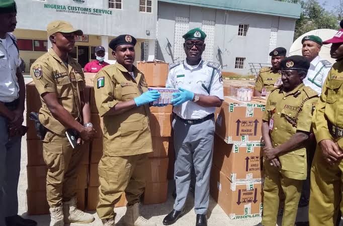 NCS Hands Over Drugs Worth N99.9m To NDLEA In Sokoto