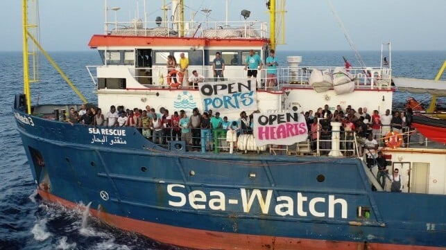 Court Orders Italy to Pay Migrant Rescue NGO for High Profile 2019 Run-In