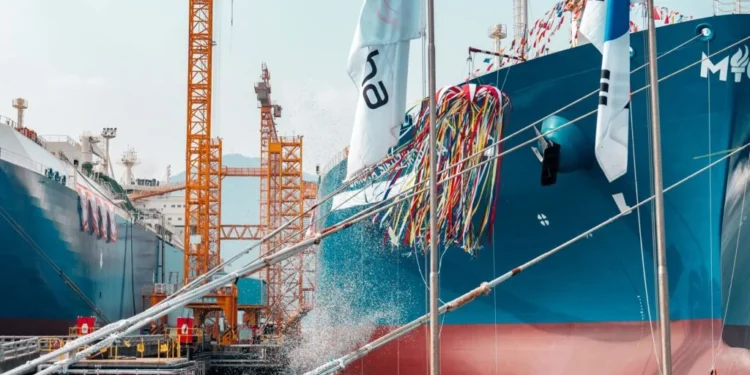 South Korean Shipyard Hosts Twin LNG Vessel Naming Ceremony
