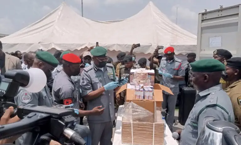 Customs Intercepts ₦6.38bn Expired Drugs, Codeine, Security Gear At Apapa Port