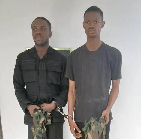 C’River: Navy Hands Over 2 Suspected Military Impersonators To Police
