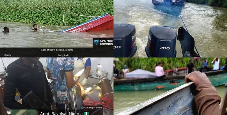 Navy Rescues 7 After Boat Collision In Bayelsa