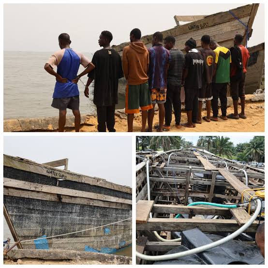 EFCC Grills 9 Suspected Oil Thieves In Uyo