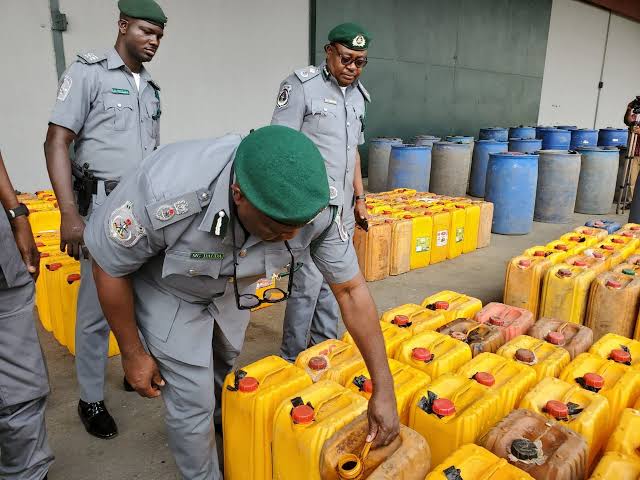NCS Auctions 14,375 Litres Of Smuggled PMS In C’River