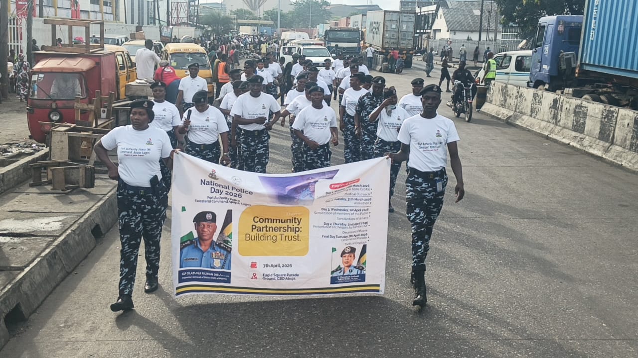 Western Port Police Walkathon Promotes Unity, Collective Responsibility in Port Security — Commissioner