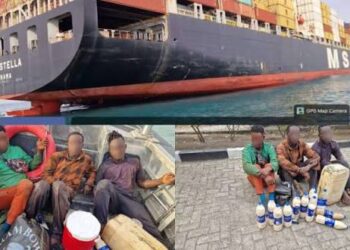 Navy Intercepts 3 Stowaways Off Lagos, Reinforces Maritime Security Operations