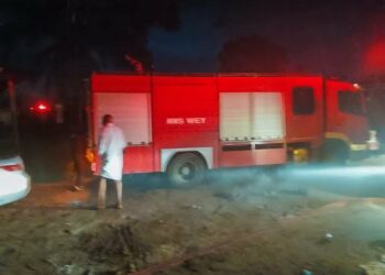 Nigerian Navy Averts Major Disaster as Fire Guts Kirikiri Correctional Quarters in Lagos