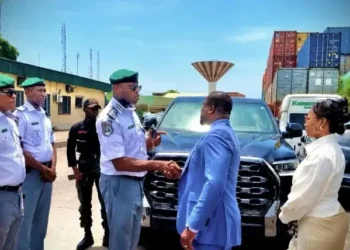 Smuggling: NCS Hands Over Stolen Luxury Vehicles Traced To Canada