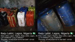 Navy Confiscates 1,800 Litres Of Illegal Diesel In Lagos Raid