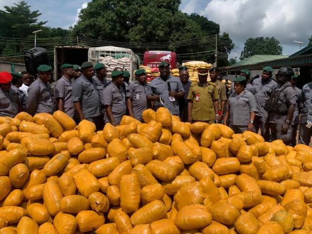 Customs Hands Over 6,981 Parcels, Sacks Of Marijuana To NDLEA In Ogun