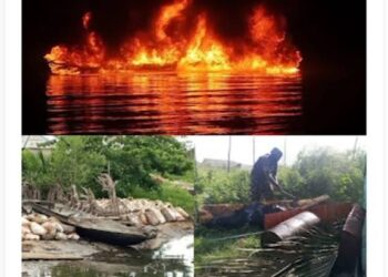 Navy Recovers 52,000 Litres Of Suspected Stolen Crude Oil In Rivers 