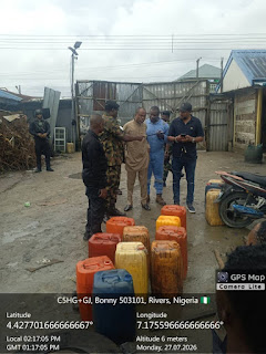 Navy Recovers 13, 000 Litres Of AGO In Rivers