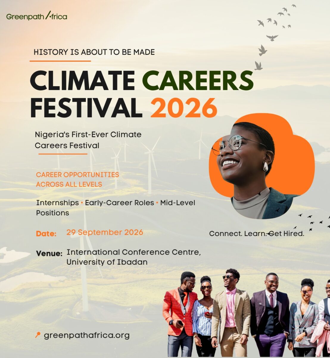 GreenPath Africa Targets 500 Young Nigerians for Climate Jobs at Careers Festival