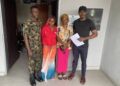 Navy Hands Over 2 Rescued Human Trafficking Victims To NAPTIP