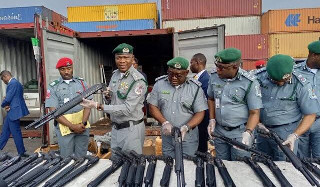 Customs Intercepts Rifle Parts, Seizes ₦373.8m Cannabis at Tin Can Port