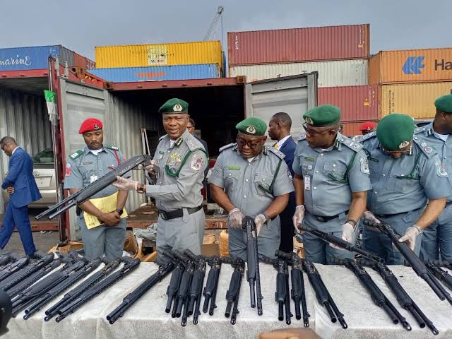 Customs Intercepts Rifle Parts, Seizes ₦373.8m Cannabis at Tin Can Port