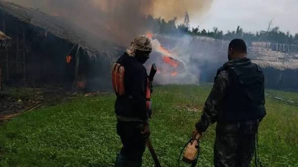 Navy Dismantles Militant’s Hideout In C’River’s Coastal Settlement
