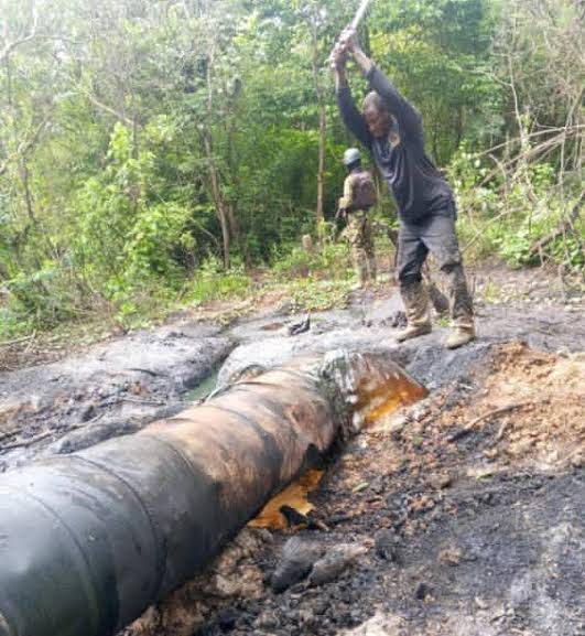 Navy Recovers 85,300 Litres Of Suspected Stolen Crude Oil In Rivers