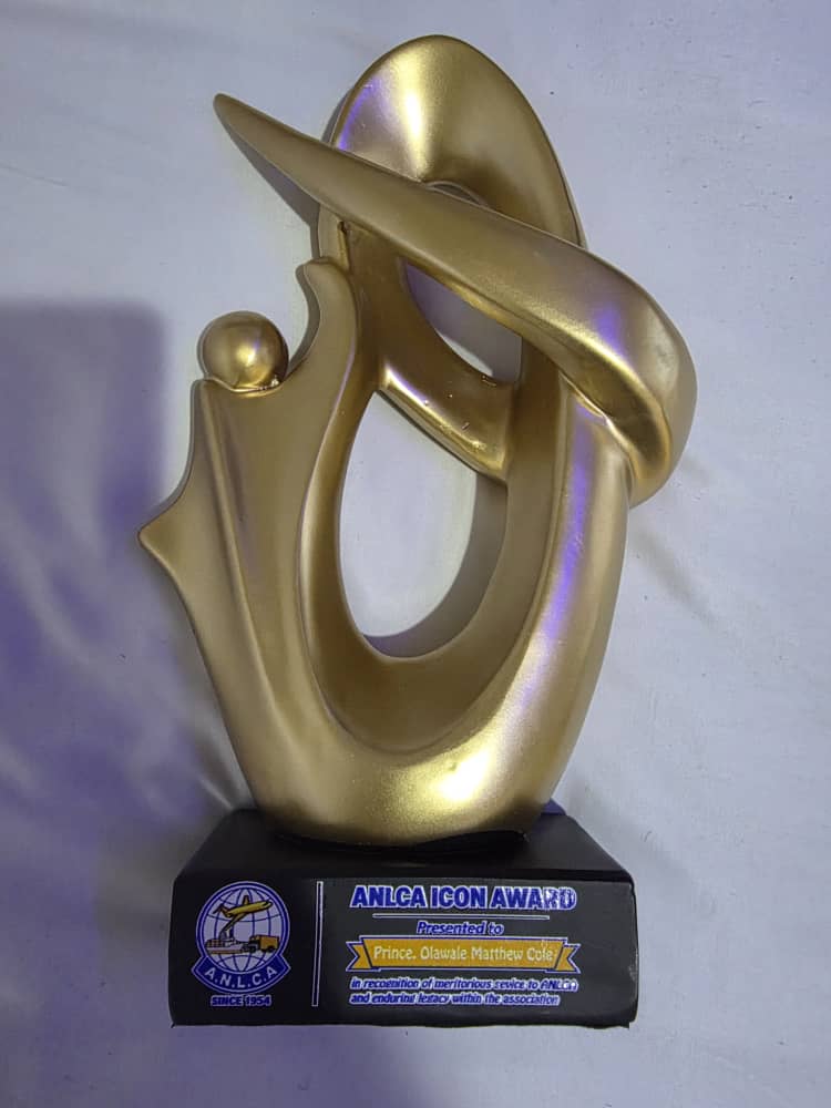 Cole Bags ANLCA Icon Award, Emerges Olu Omo Of Association