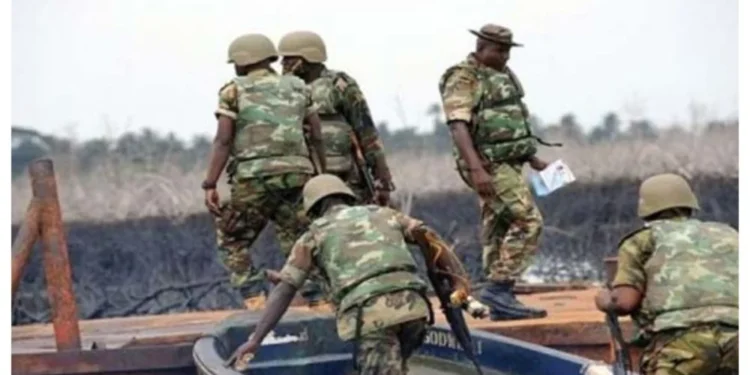 Navy Arrests 4 Suspects, Seizes Illegal Petroleum Products In Ondo